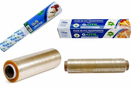 Rolos de filme PVC para cozinha